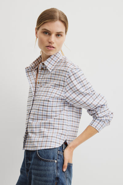 Crop Pocket Shirt