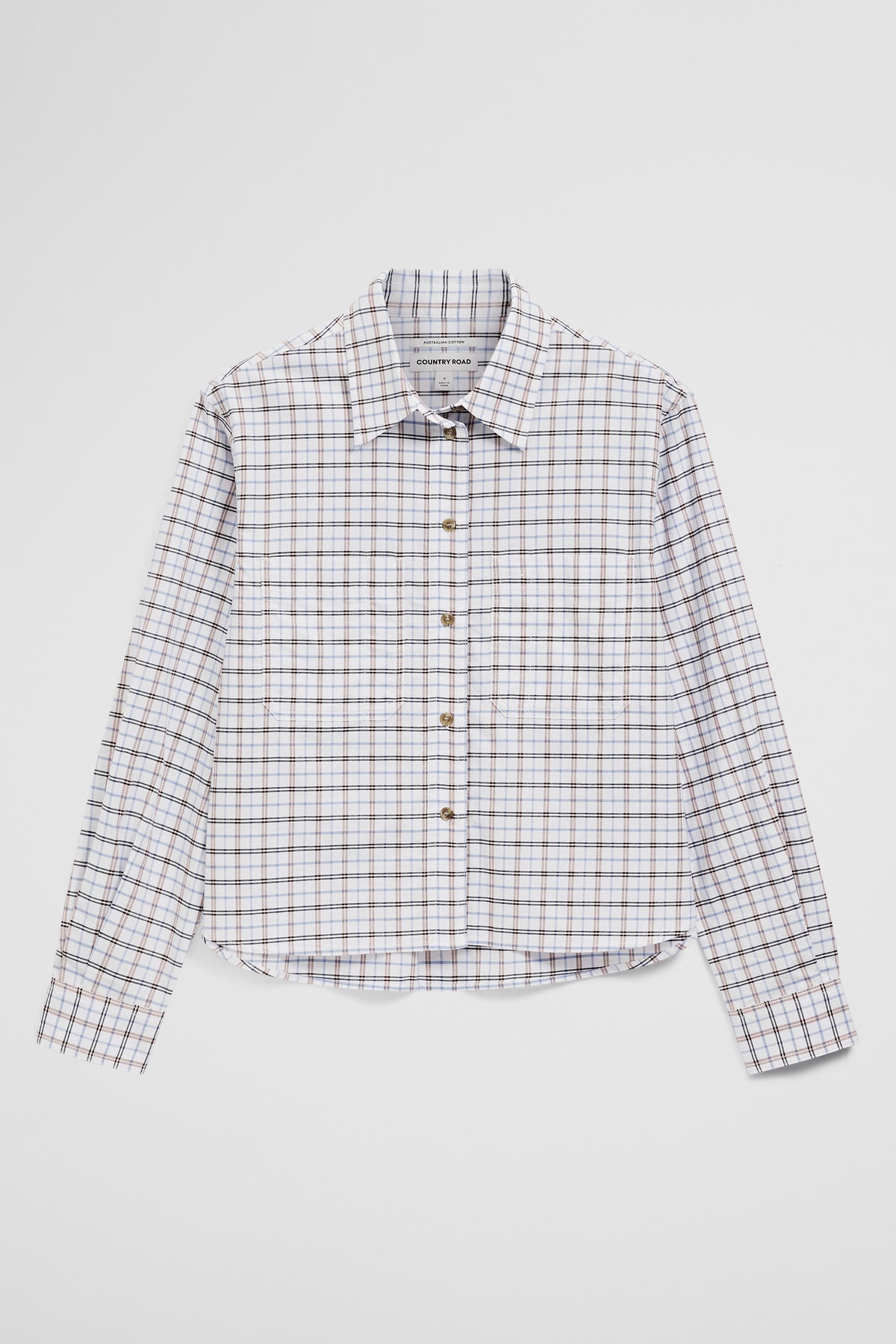 Crop Pocket Shirt
