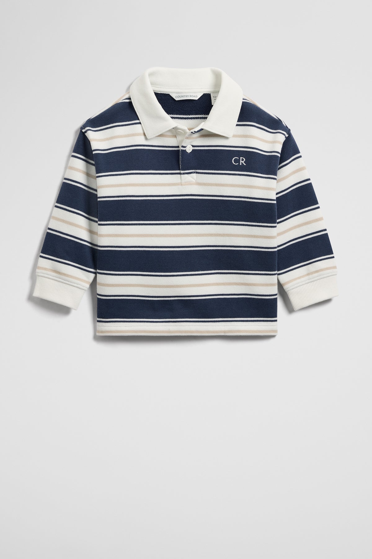 Long Sleeve Stripe Rugby