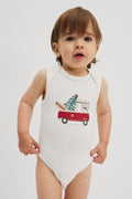 Sleeveless Jersey Bodysuit