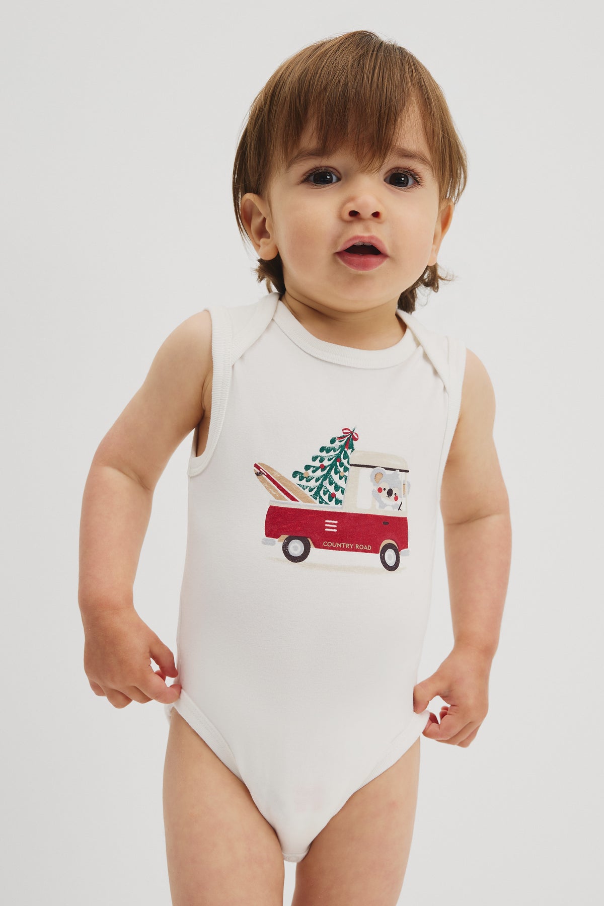 Sleeveless Jersey Bodysuit