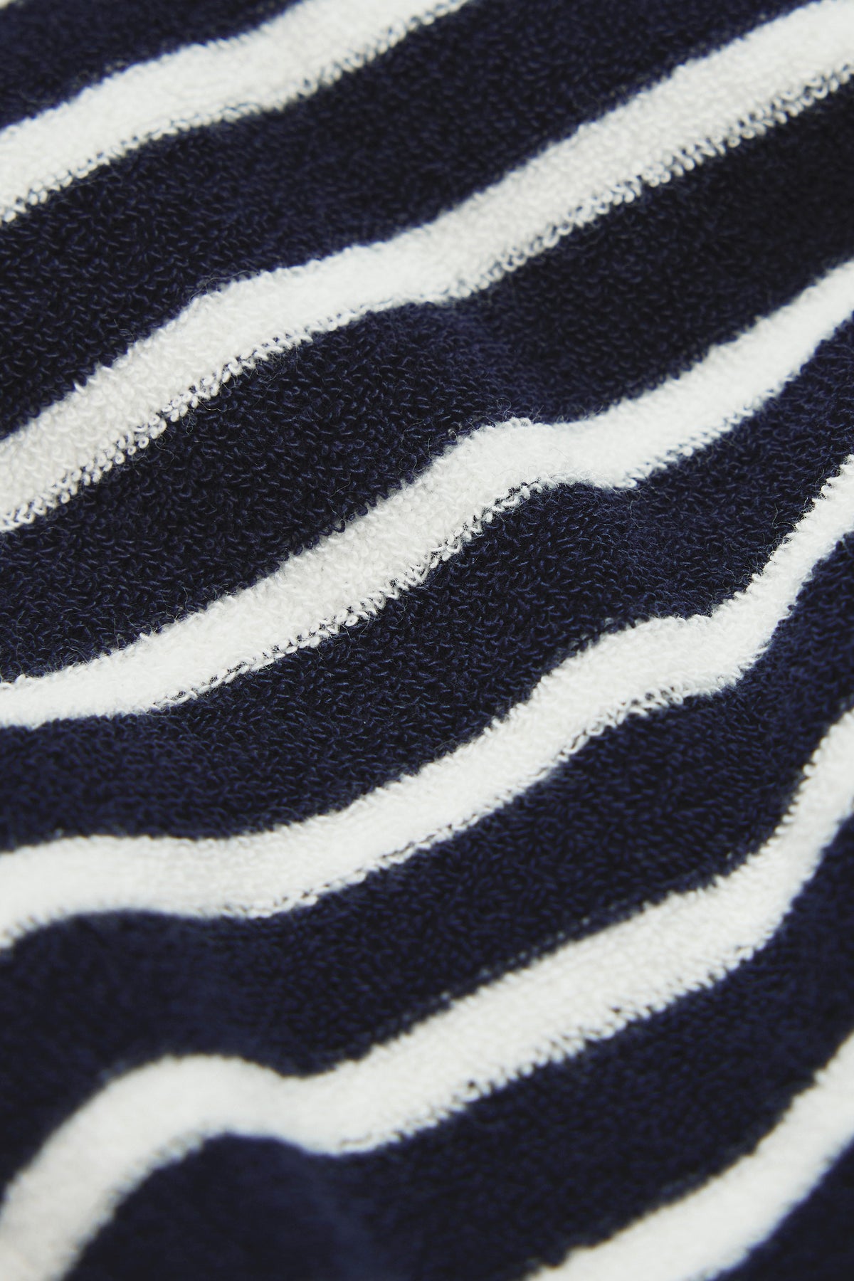 Relaxed Fit Stripe Terry Polo
