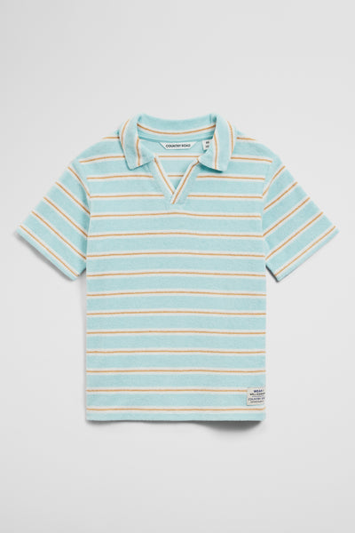 Short Sleeve Relaxed Terry Polo