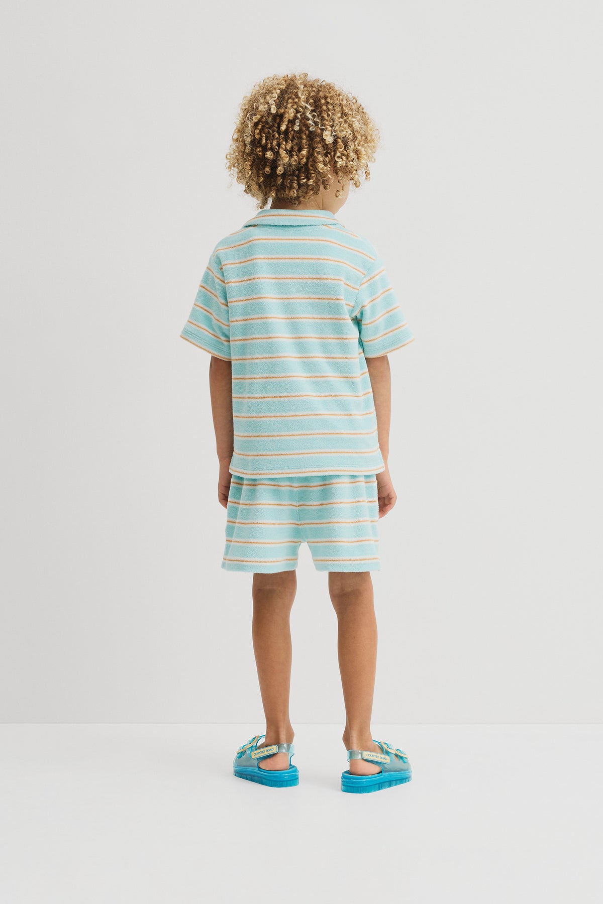 Short Sleeve Relaxed Terry Polo