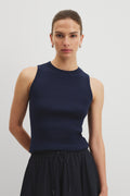 High Neck Rib Tank