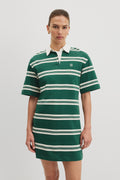 Australian Cotton Stripe Mini Rugby Dress