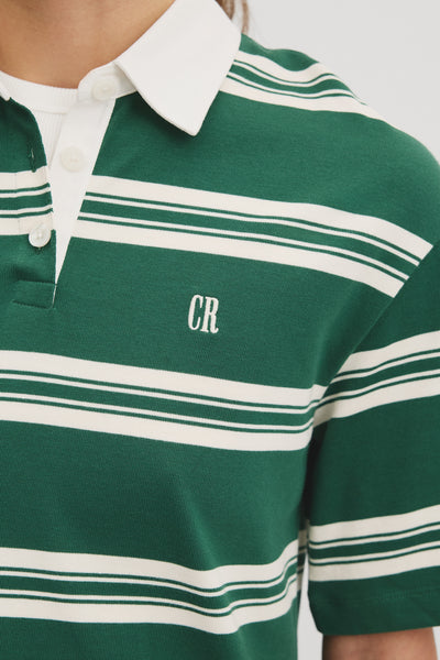 Australian Cotton Stripe Mini Rugby Dress