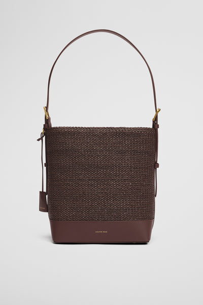 Isla Woven Bucket Bag