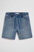Pull On Denim Straight