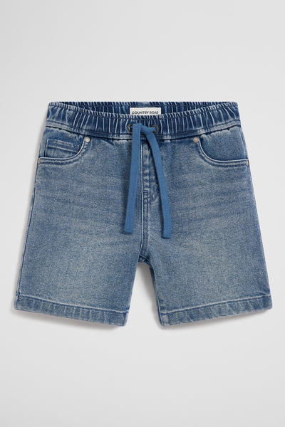 Pull On Denim Straight
