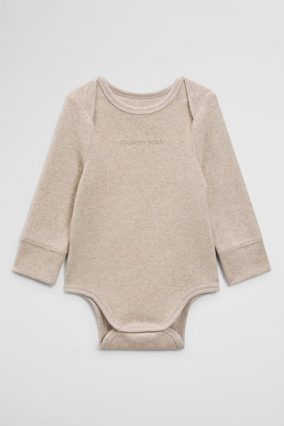 Long Sleeve Envelope Rib Bodysuit