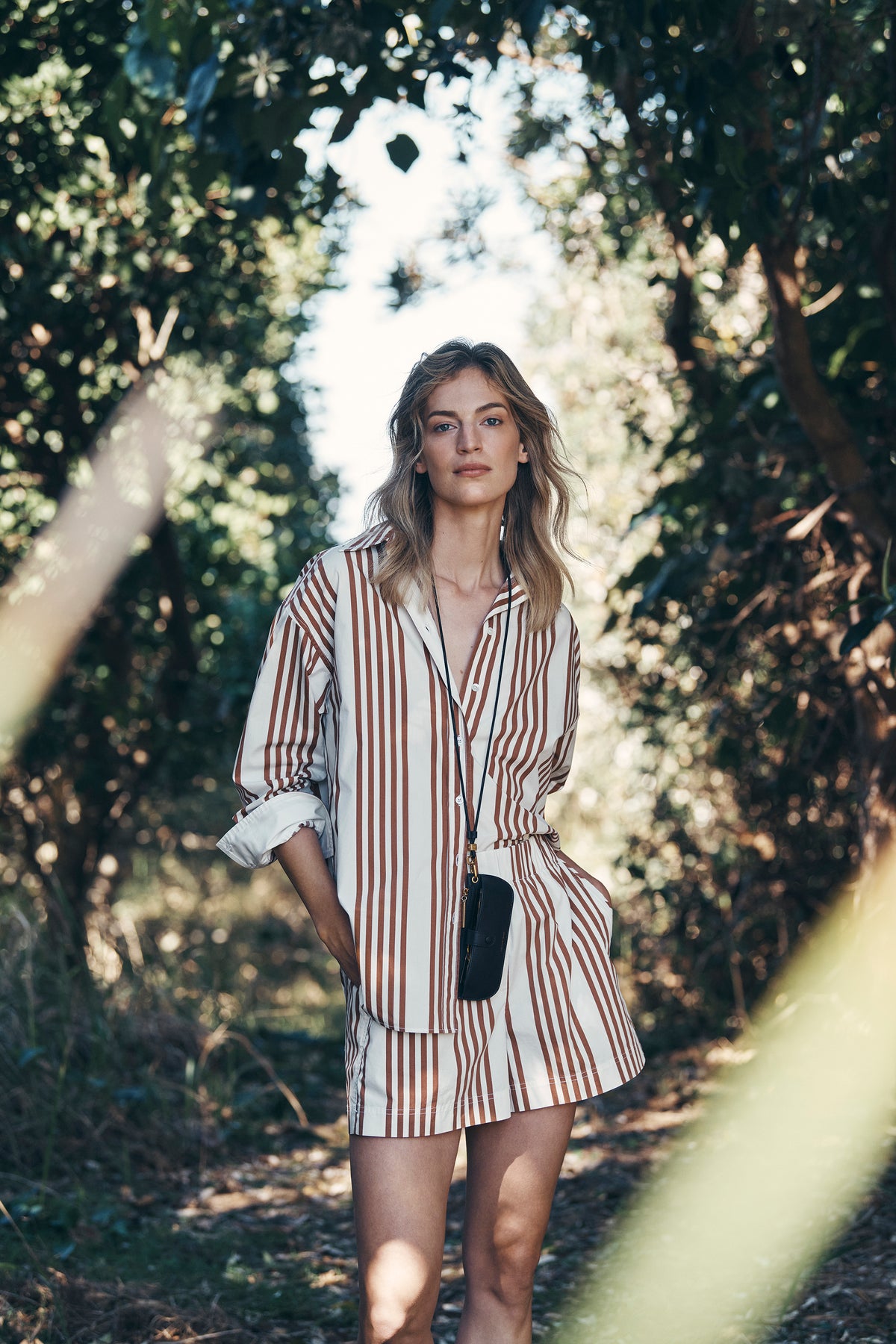 Stripe Poplin Shirt
