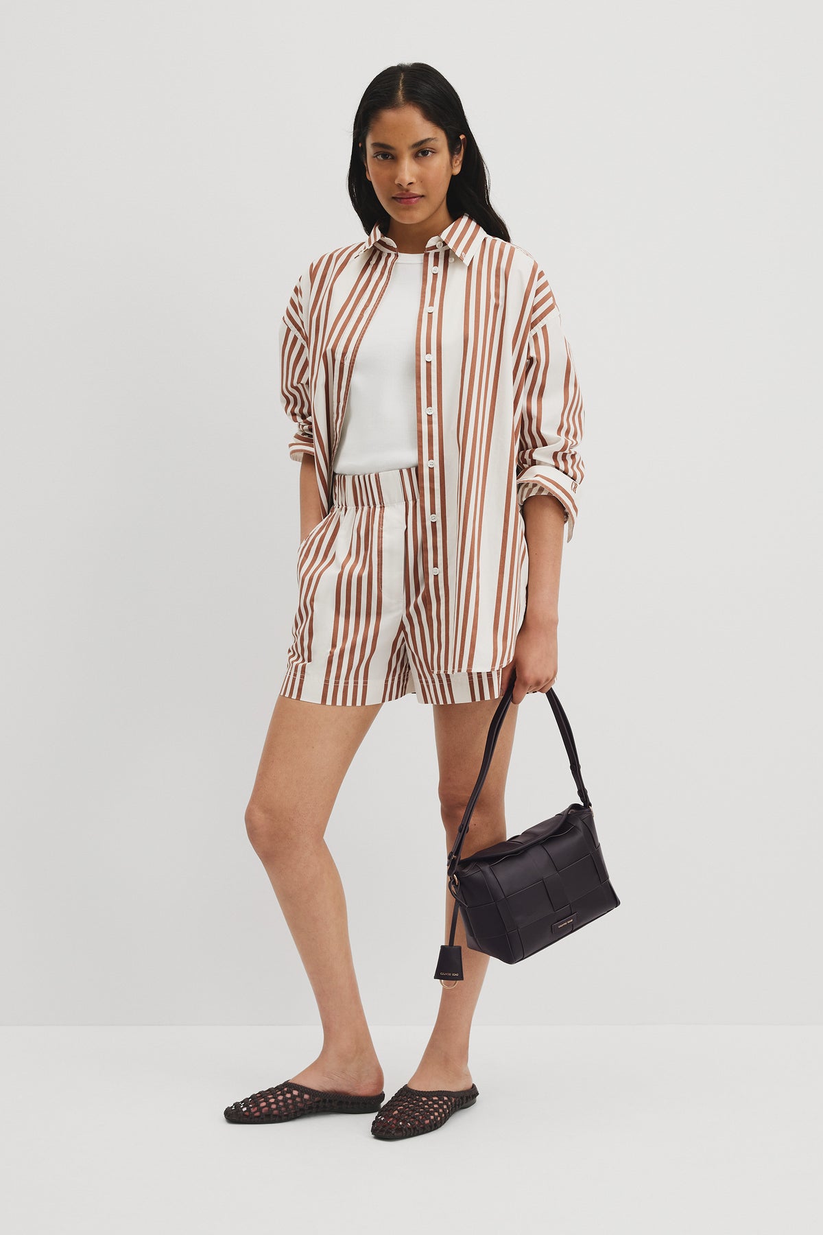 Stripe Poplin Shirt