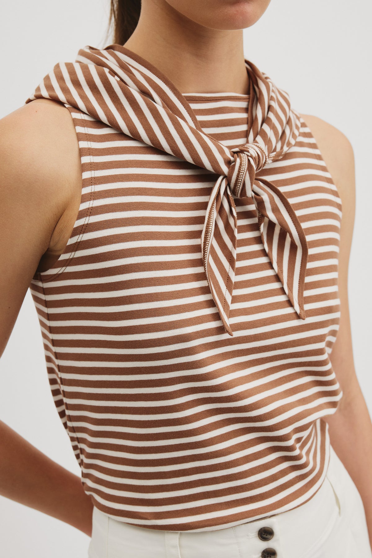 Scarf Tie Tank