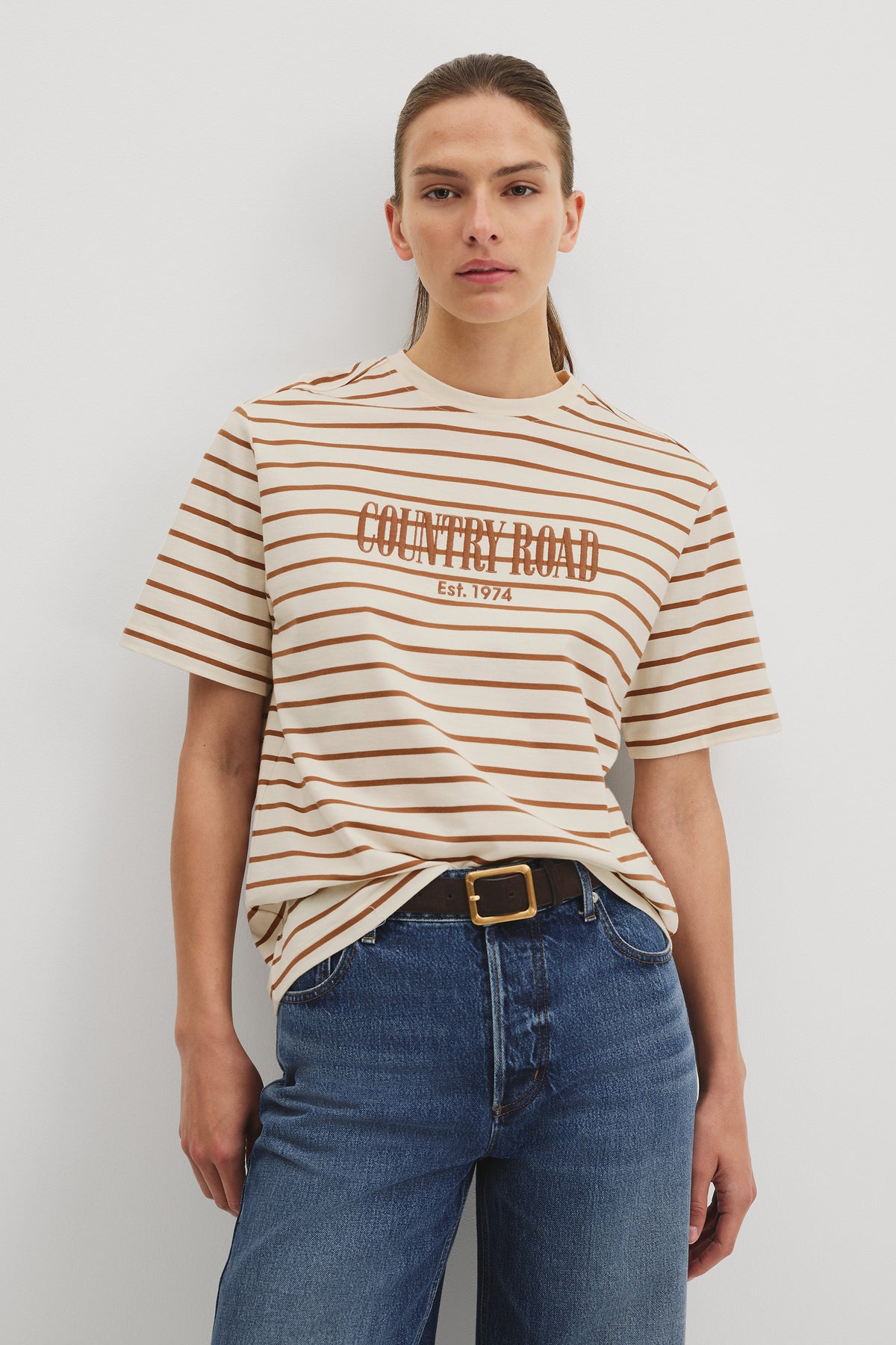 Stripe Country Road T-Shirt