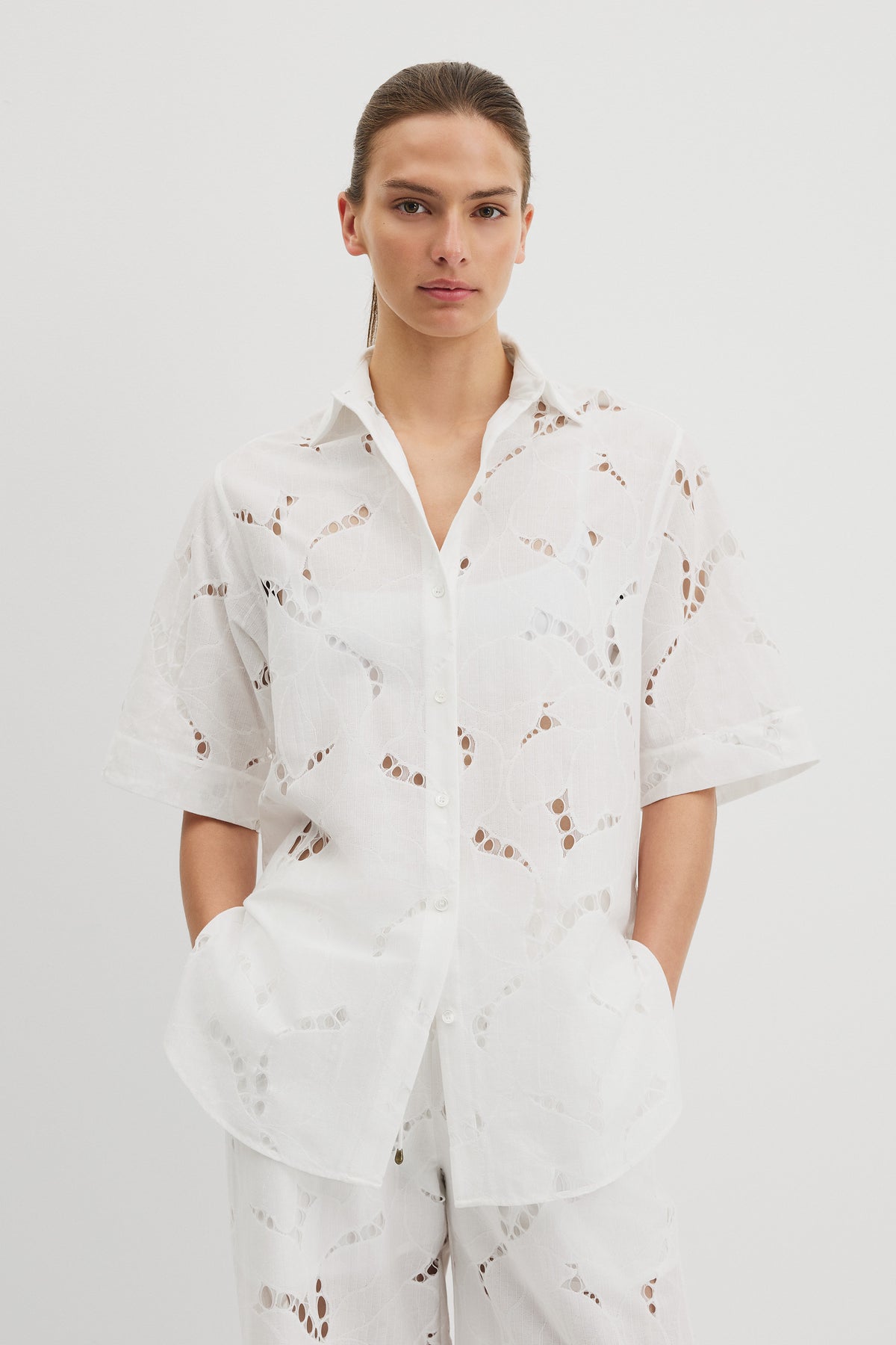 Lace Resort Shirt