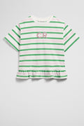Short Sleeve Peplum T-Shirt