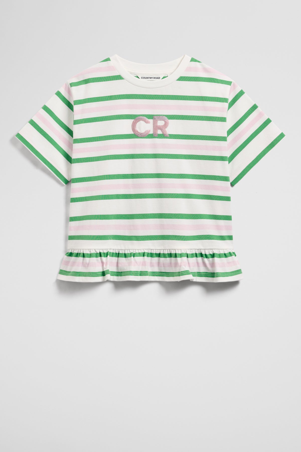 Short Sleeve Peplum T-Shirt