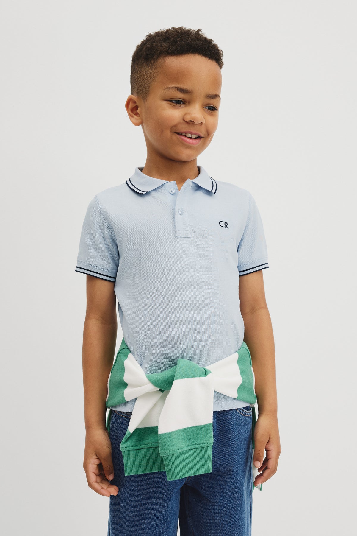 Short Sleeve Logo Polo