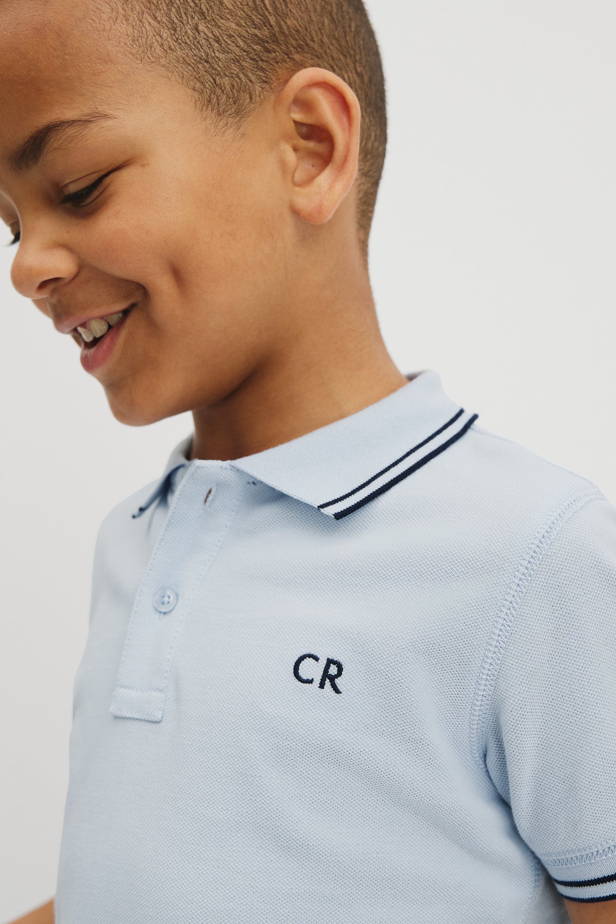 Short Sleeve Logo Polo