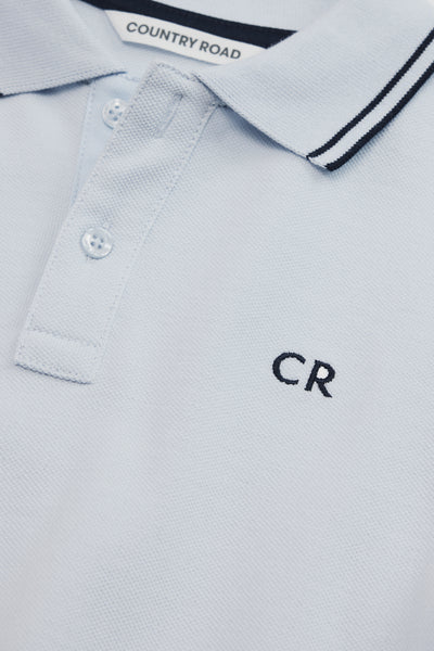 Short Sleeve Logo Polo