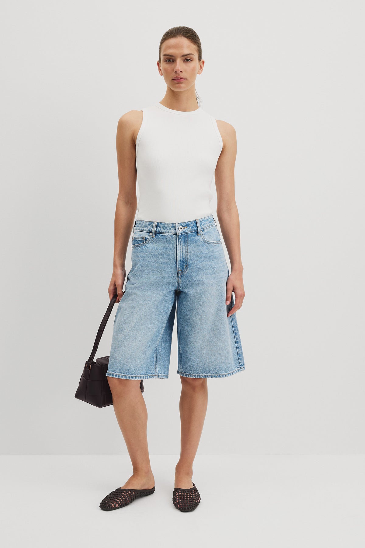 Denim Bermuda Short