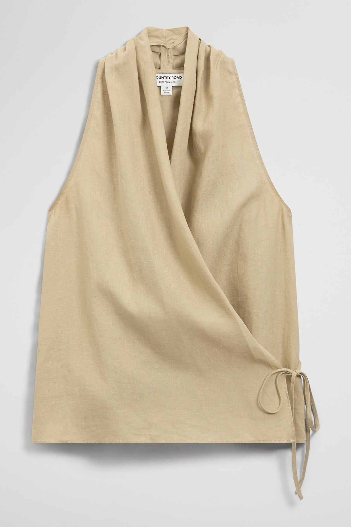 Linen Halter Top