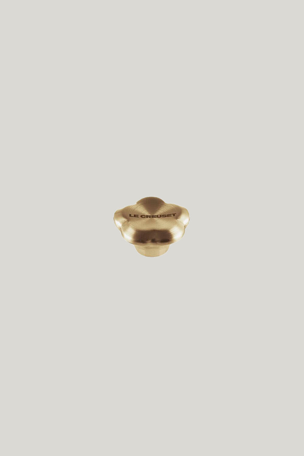 Light Gold Flower Knob 45mm Blister Pack - Gold - image 1