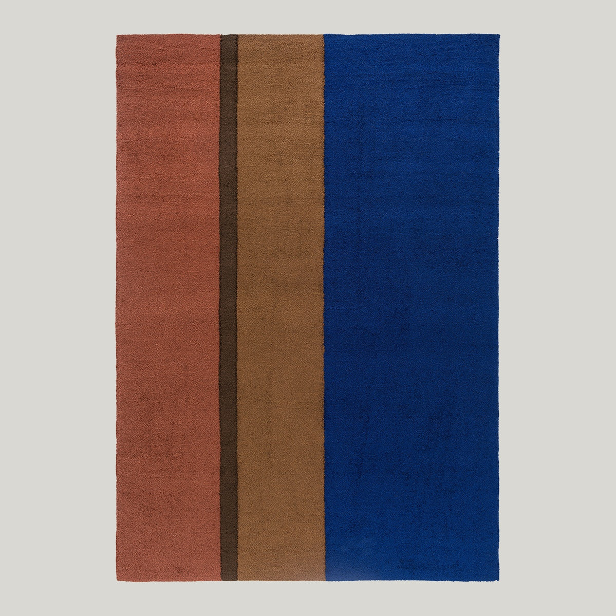 Habitat Festival Stripe Blue Outdoor Rug 350x250cm - Clay - image 1